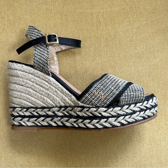 Viscata Barcelona canvas wedge sandal - Picture 7 of 9